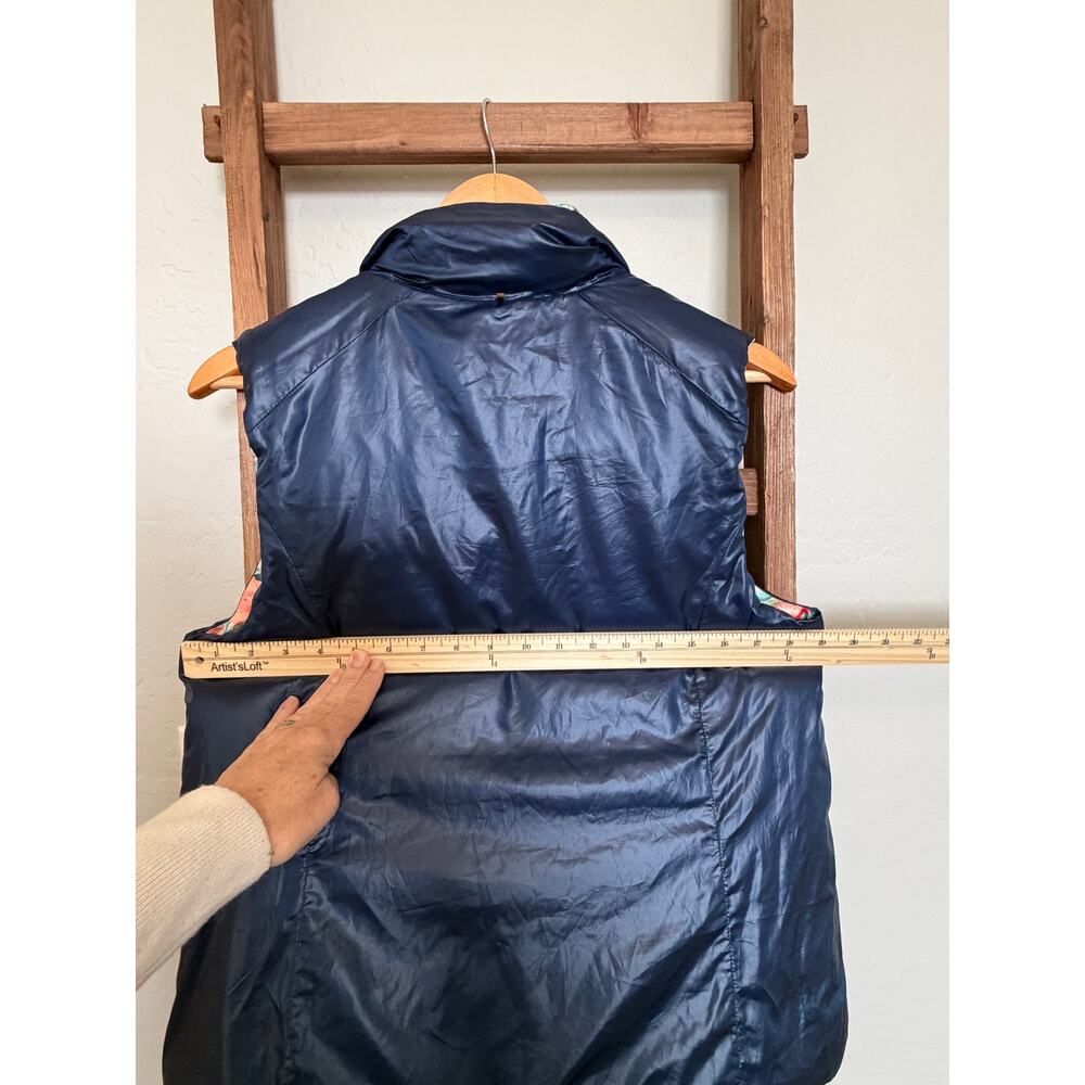 Tommy Bahama Spring Resort Wear Reversible Duck Down Puffer Vest-Med (reg$228) - Picture 10 of 12